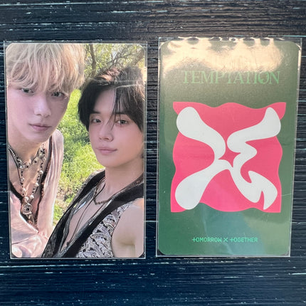 txt temptation lucky draw pob photocard unit 4