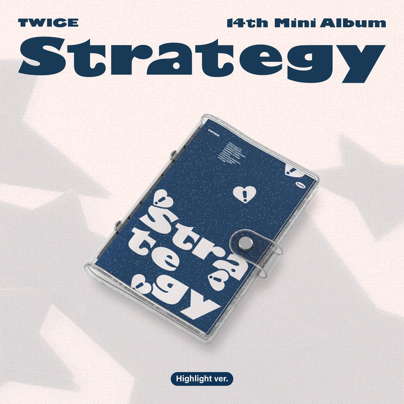 [PRE-ORDER] TWICE 14th Mini Album - STRATEGY [Highlight Ver]