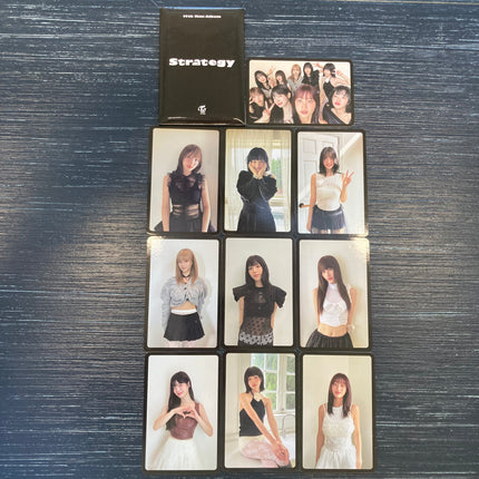 twice strategy pre order benefit photocard set 2