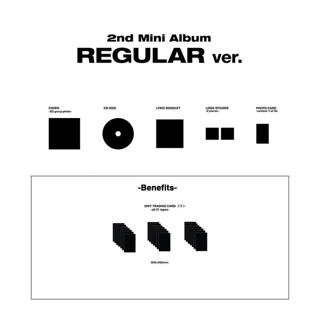 XG 2nd mini album regular ver