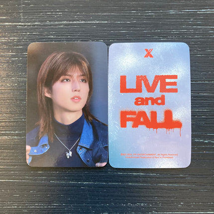 xdinary heroes live and fall pre order benefit photocard junhan