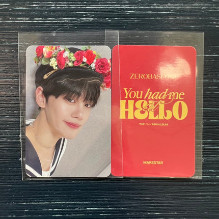 zerobaseone you mad me at hello digipack makestar pob pc gyuvin