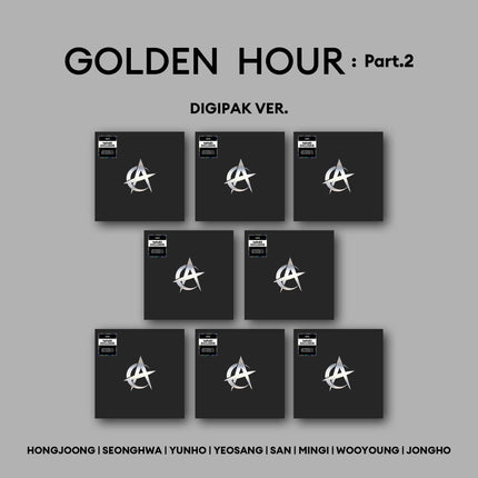 ateez golden hour pt2 digipack us hello82