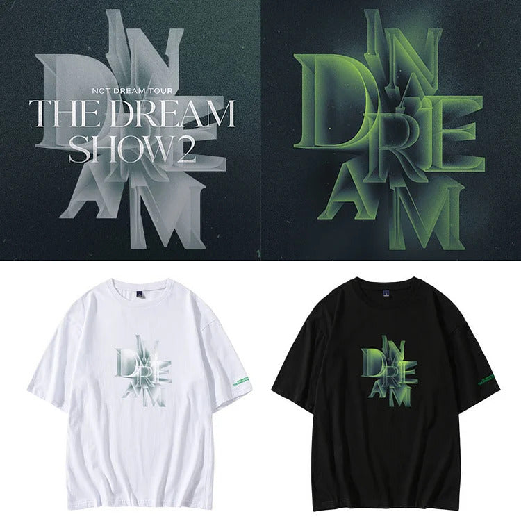 Kpop NCT DREAM T-SHIRT Candy Tshirt Black Unisex Cotton TEE