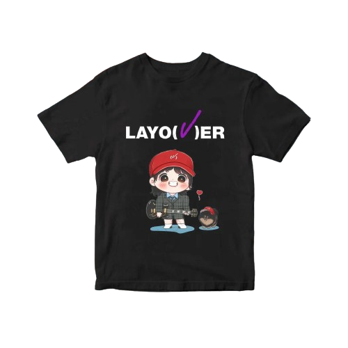 BTS V First Solo ALBUM Anime Layover T-shirt