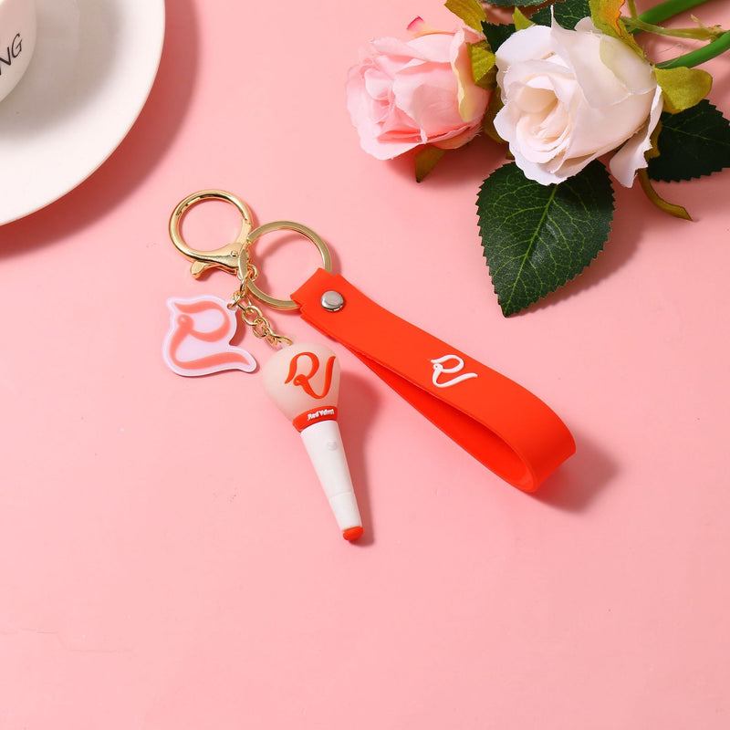 Red Velvet Silicone Lightstick Keychain