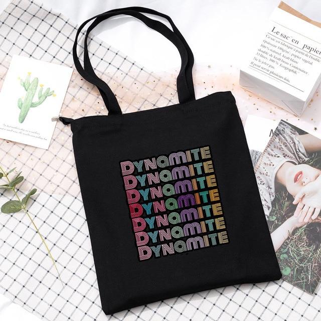 BTS Dynamite Edition 4 in 1 - Backpack/Canvas bag/Pencil Case/Shoulder Bag