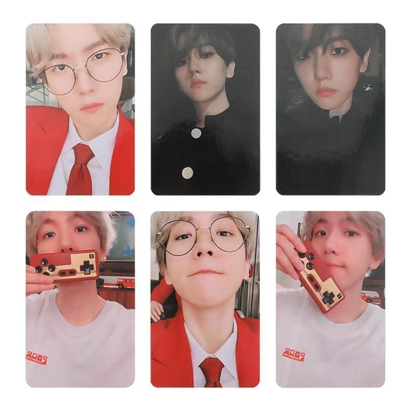 Baekhyun City Lights Album Photo Cards (6 Cards)