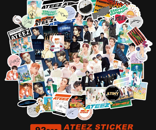 ATEEZ Member Sticker Pack (92pcs)