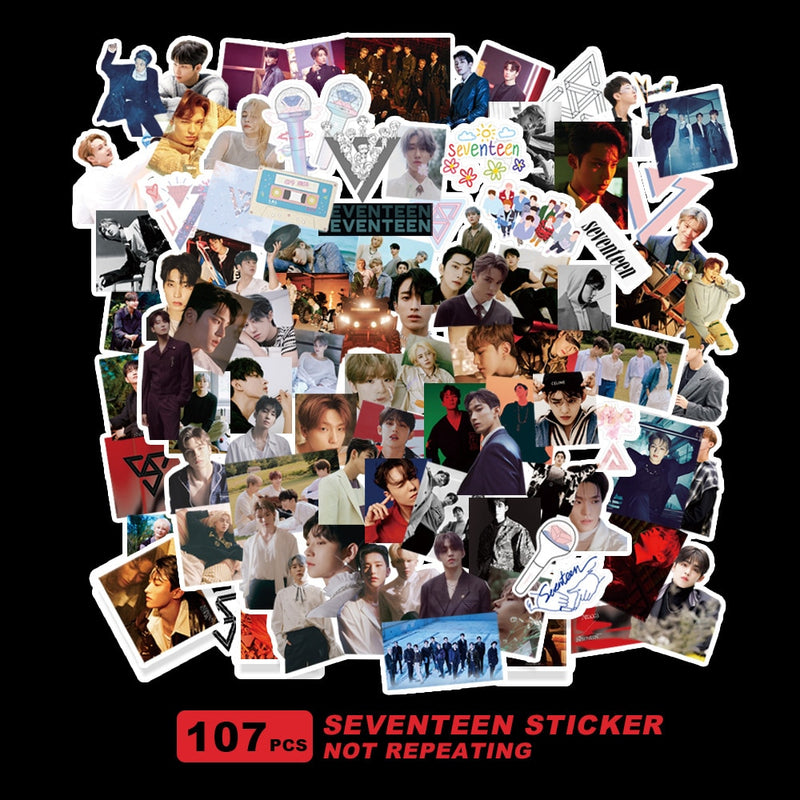 Seventeen Member Sticker Pack (107pcs)