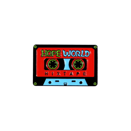 Hope World Enamel Pin