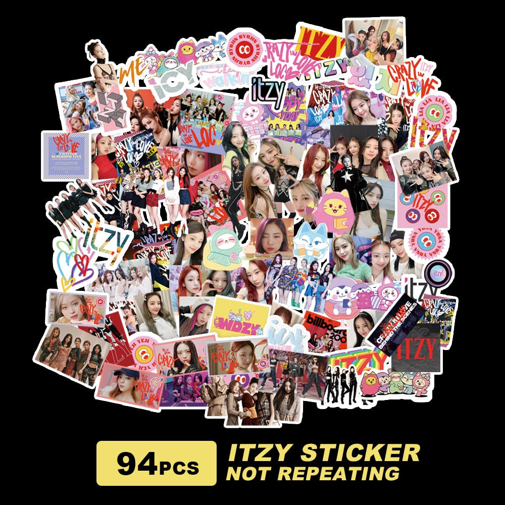 ITZY KPOP Sticker for Sale by shannonpaints