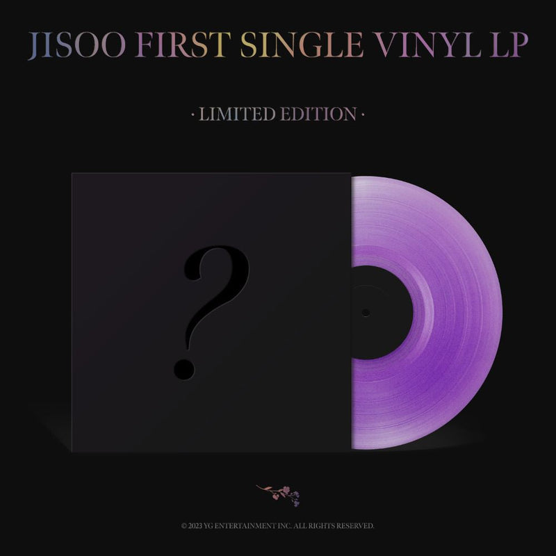 Jisoo 1st Solo Single Album Vinyl LP [Limited Edition]