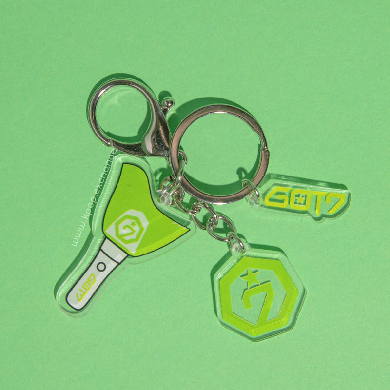 GOT7 Lightstick Pendant Keychain