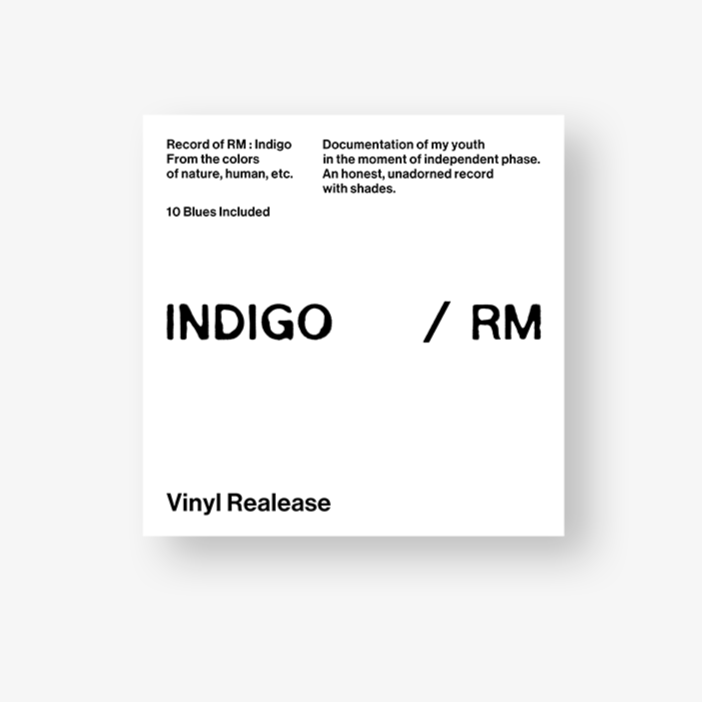 RM Indigo Vinyl LP Kpop Exchange