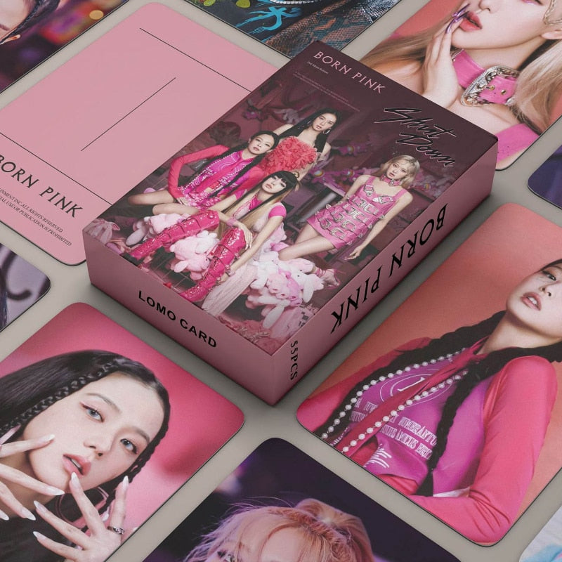 Blackpink Born Pink Photocards (55 Cards)