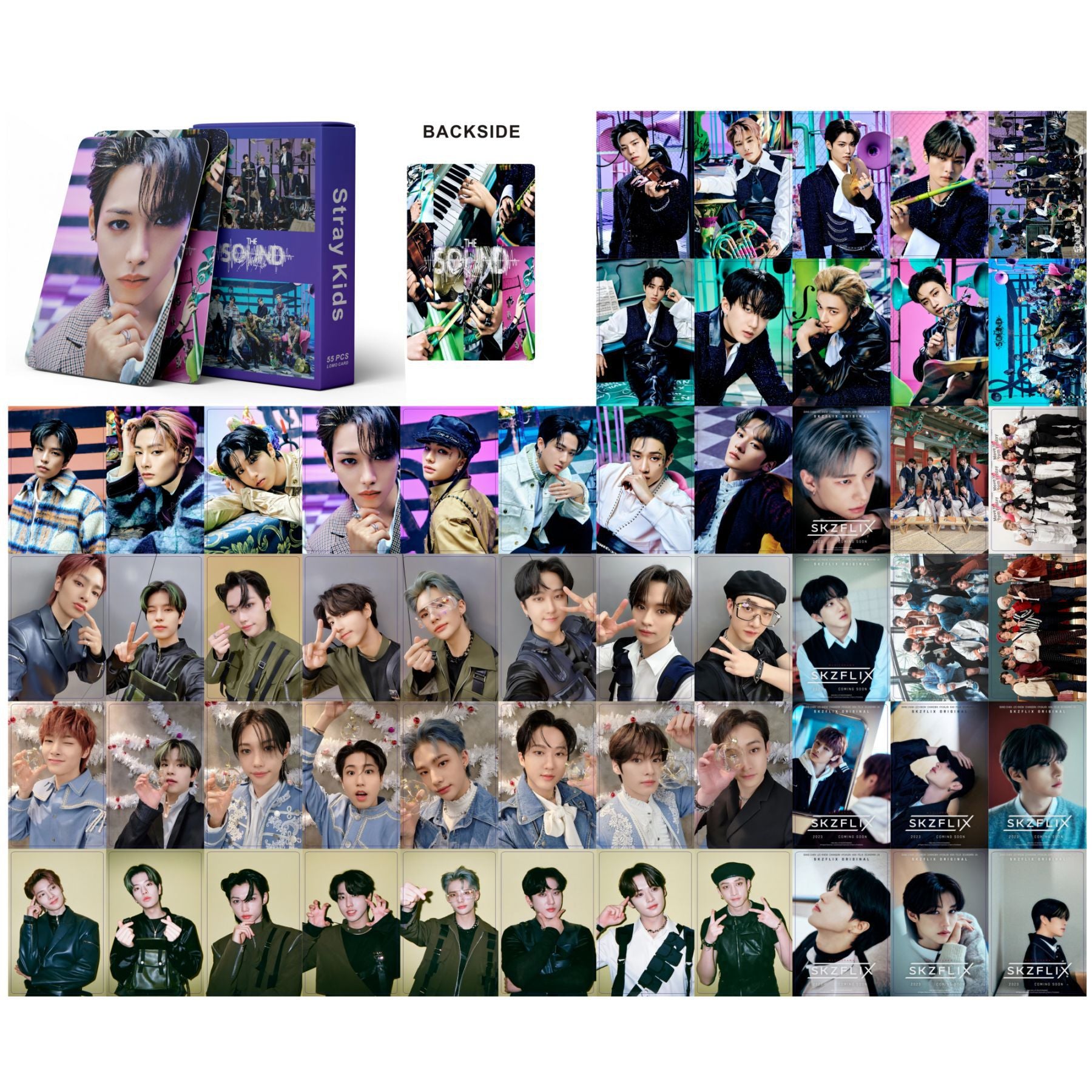 Stray Kids The Sound Photo Cards (55 Cards) – Kpop Exchange