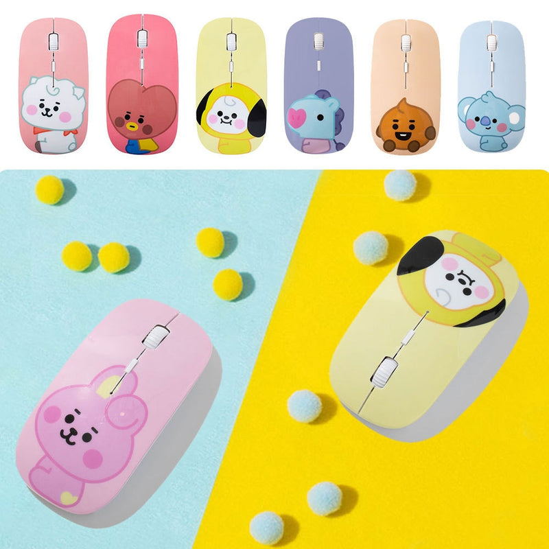 BTS BT21 Wireless Computer Mouse