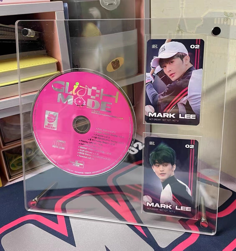 Kpop Acrylic CD and Photocard Display Frame