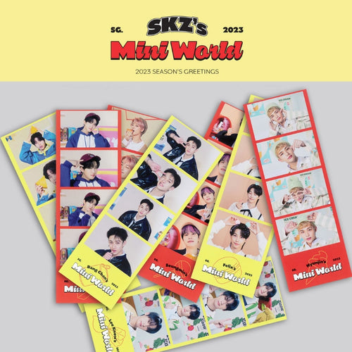 Stray Kids SKZ Mini World 4 Cut Film Strip Set