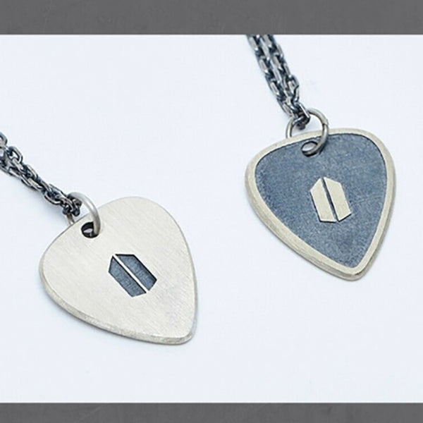 ユンギネックレス GUITAR PICK NECKLACE BTS SUGA - ネックレス