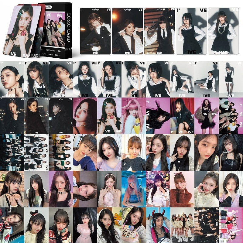 IVE Kitsch Photocards (55 Cards)