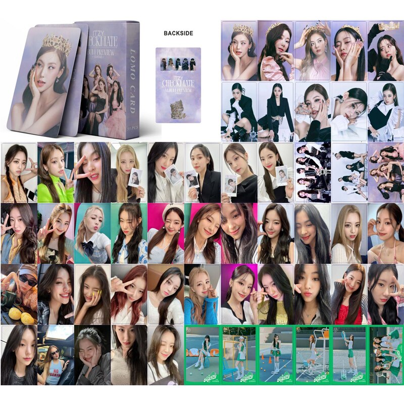 ITZY Checkmate Photocards Set (55 Cards) – Kpop Exchange