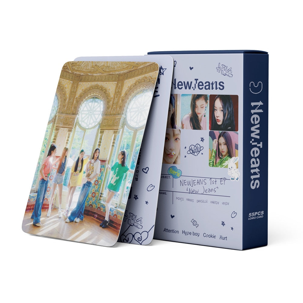 New Jeans Korean Album List  Lomo card, Album, Photo card template