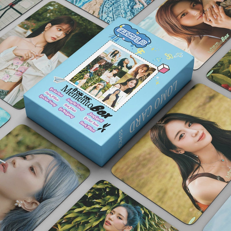 Fromis_9 Our Memento Box Photocards (55 Cards)