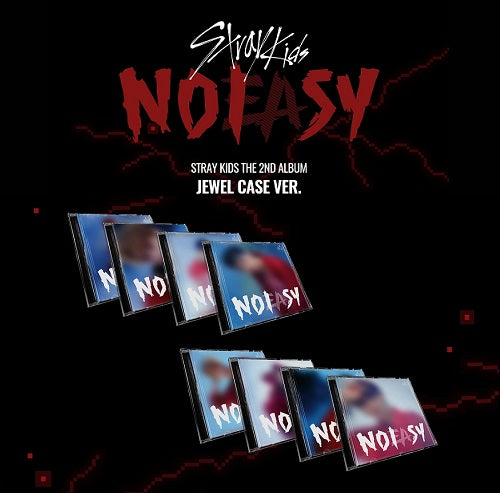 stray kids no easy jewel case