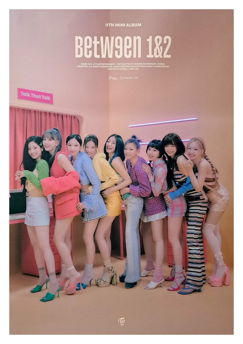 Twice Between 1&2 Official Poster (Photo Concept Complete)