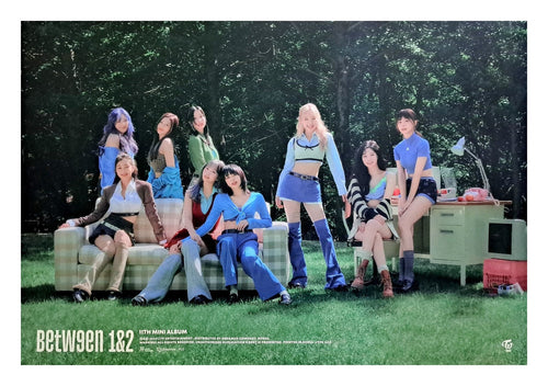 Twice Between 1&2 Official Poster Photo Concept Pathfinder