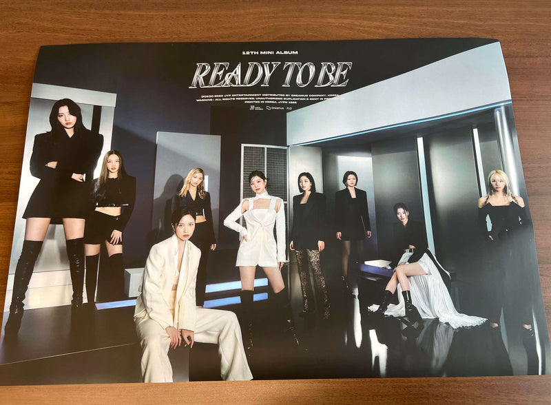 Twice Ready To Be Official Poster (To Ver)