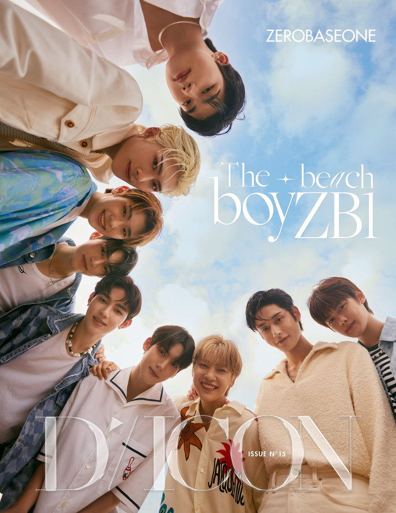 ZEROBASEONE DICON Magazine Cover Issue N°15 ZEROBASEONE : The Beach BOYZB1