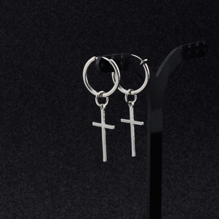 BTS Suga's Cross Earrings