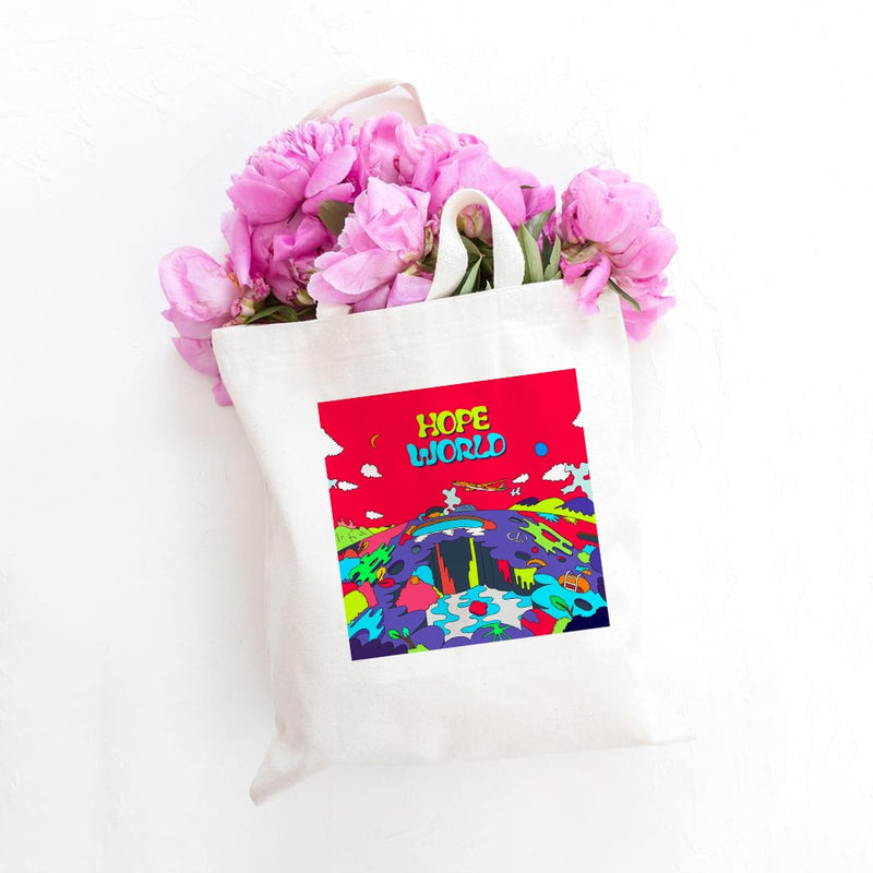 Hope World Canvas Tote Bag