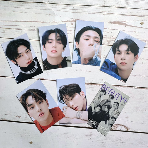 Monsta X Beauty+ Magazine Photocards