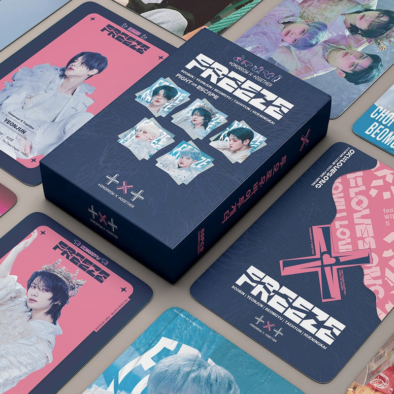 TXT Freeze Album Photocards (54 Cards)